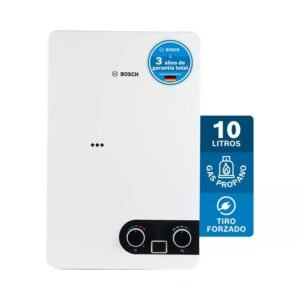 Calentador De Agua 10 Litros Tiro Forzado De Paso A Gas Propano Therm 1400 F Bosch
