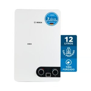 Calentador De Agua 12 Litros Tiro Forzado De Paso A Gas Propano Therm 1400 F Bosch